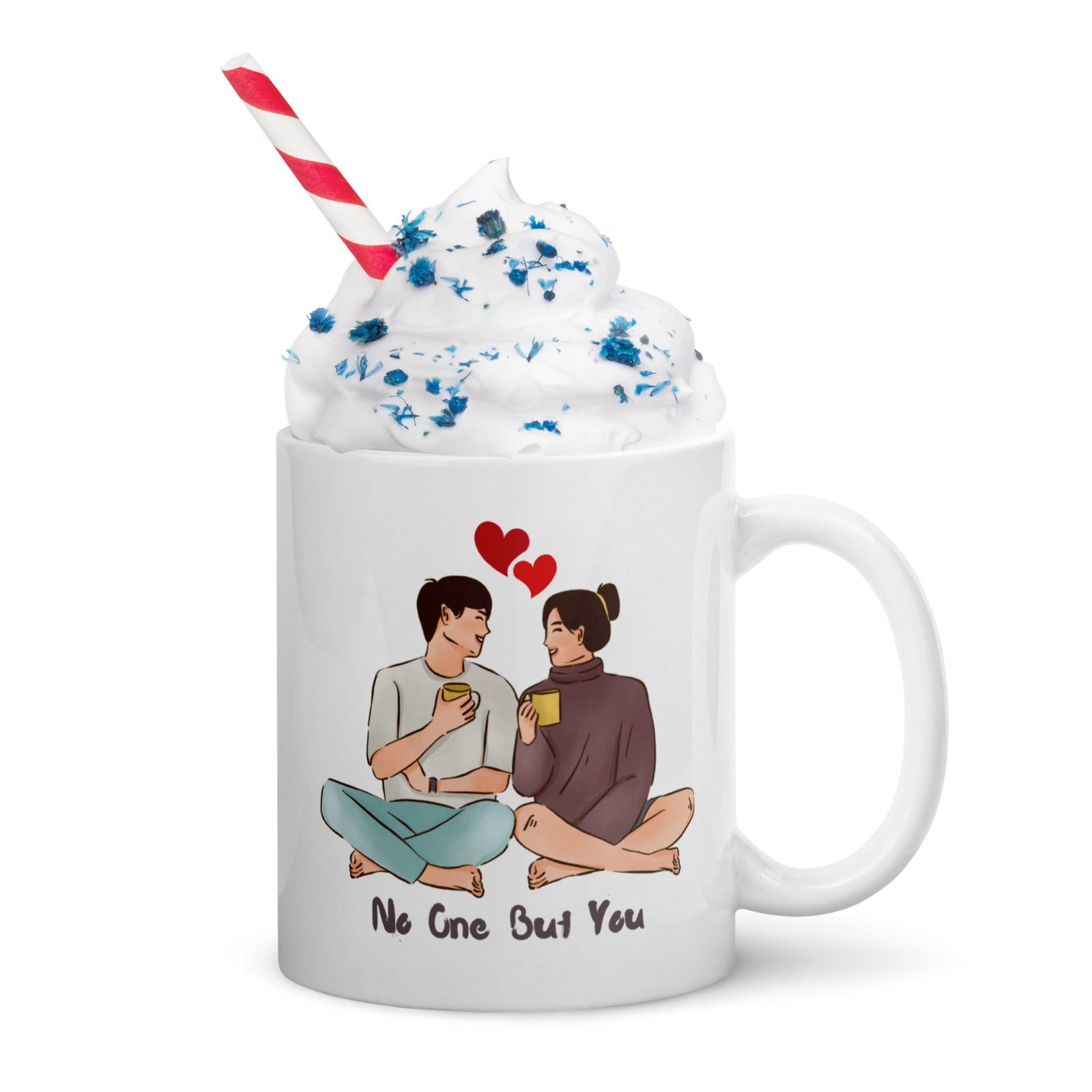No One But You -White glossy mug-2inLove - Image 4