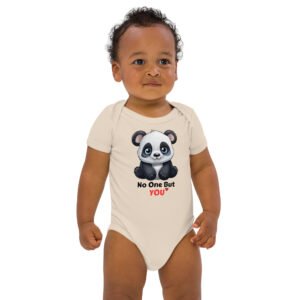 No One But You - Organic cotton baby bodysuit